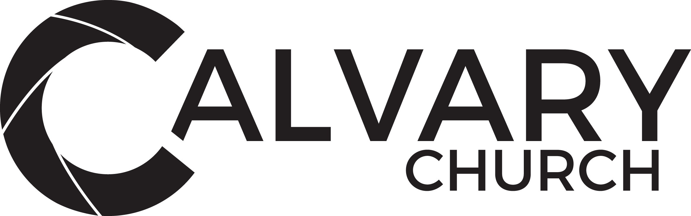Calvary Church Logo_2017_BLACK